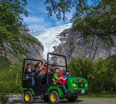 Поездка на тролль-карах к леднику Бриксдаль