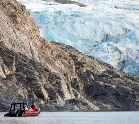 Шпицберген: арктическая экспедиция к леднику Норденшольд