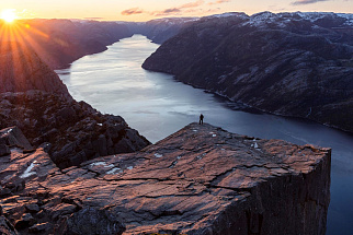 Восхождение на Прекестулен (Кафедру Проповедника)