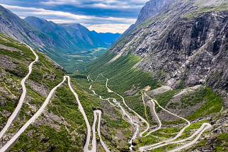 Дорога и Стена Троллей: путешествие по Молде и Ондалснесу